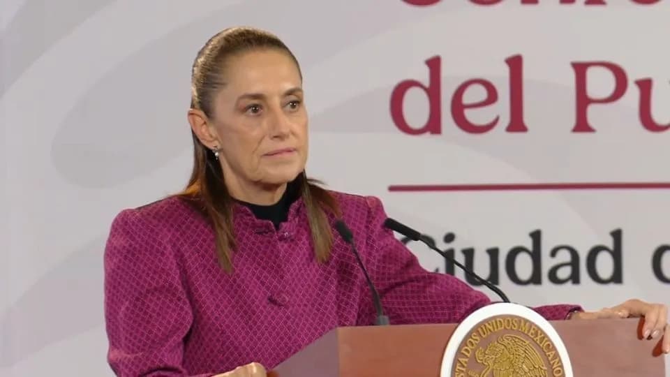 Sheinbaum lamenta asesinato de Jonathan Meléndez y su familia