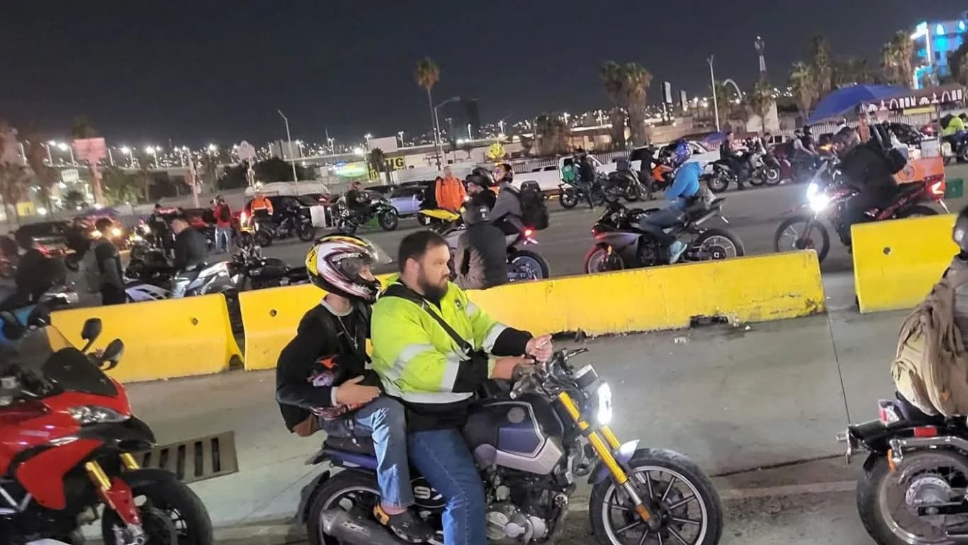Nuevo acceso para motocicletas en San Ysidro