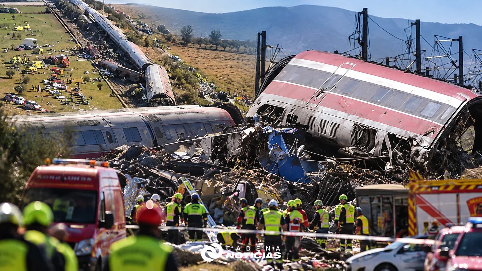 Choque de trenes de alta velocidad en España deja al menos 68 muertos
