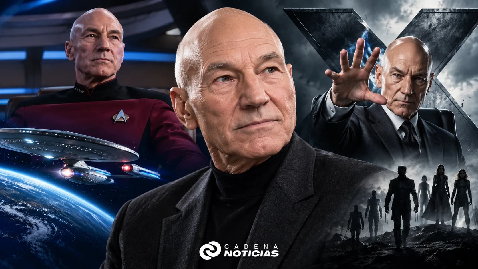 Muere Patrick Stewart a los 86 años, leyenda de Star Trek y X-Men
